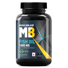 MuscleBlaze Fish Oil 1000mg Capsules