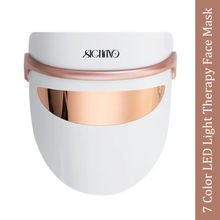 Signaxo Glow LED Light Therapy Mask 7 Colors for Anti Acne Anti Aging Wrinkle Reduction Radiant Skin