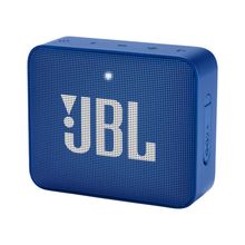 JBL Go 2 Portable Waterproof Bluetooth Speaker with mic (Blue)