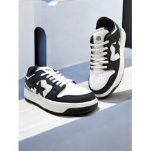 BOTABOCHI Men Star War Warrior Navy Blue & White Sneakers