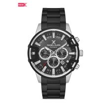 Daniel Klein Exclusive Men Black - Sunray Dial with Printing Innerring Analogue Watch-DK.1.13430-5
