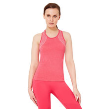 Amante Pink Seamless Fitness Tank Top