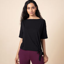 Nykd by Nykaa On-Trend Tie-Up Top , Nykd All Day-NYK 022 - Black