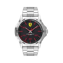 Scuderia Ferrari SF BASICS Analog Black Round Dial Men's Watch (0830669)