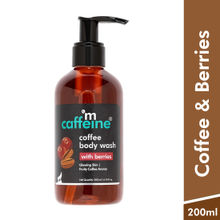 MCaffeine Coffee & Berries Body Wash for Soft & Glowing Skin - Vibrant Berries Aroma - Sulphate Free