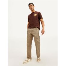 Levi's Mens Khaki Loose Fit Cargo Trousers