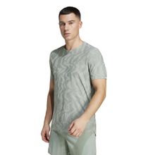 adidas Ult Eng Tee Men Green Running T-Shirt