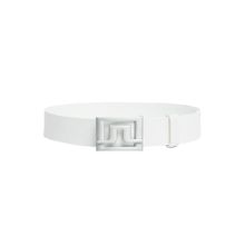 J.Lindeberg Slater 40 White Leather Belt