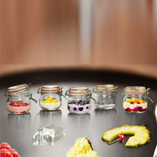 Kilner The Classic Clip Top Round Jars - Set of 5 (0.5 Litre)