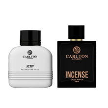 Carlton London Activ & Incense Limited Edition Eau Da Parfum For Men - Pack Of 2