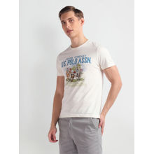 U.S. Polo Assn. Denim Co. Brand Print Cotton T-Shirt