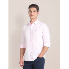 U.S. POLO ASSN. Linen Regular Fit Shirt