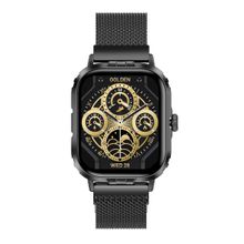 Timex iConnect Go+ 1.83" Display with Metallic Body and BT Calling Smart Watch - TWIXW1000T