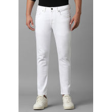 Louis Philippe Men White Smart Fit Jeans