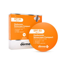The Derma Co Hyaluronic Sunscreen Compact SPF 50 PA+++ With Hyaluronic Acid & Ceramide