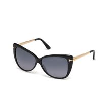 Tom Ford FT0512 59 01c Iconic Cat Eye Shapes In Premium Acetate Sunglasses