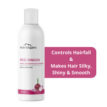Aravi Organic Red Onion Hair Shampoo For Hair Fall Control - Enriched With Black Seed Oil