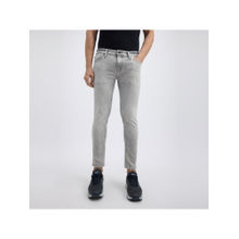 Pepe Jeans Men Grey Skinny Fit Mid Rise Ankle Length Jeans