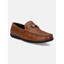 BAGATT Xline Men Cognac Leather Casual Loafers Slip-On