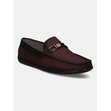BAGATT Xline Men Bordo Leather Casual Loafers Slip-On