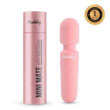 Vandelay Mini Mate Massager - Wireless & Waterproof - Personal Body Massager (Pink)