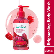 Mcaffeine Brightening Raspberry Rush Body Wash For Brighter Glowing Skin Fruity Raspberry Aroma
