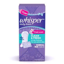 Whisper Daily Liners Clean & Fresh (Normal)