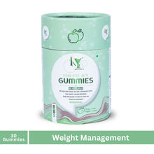 INYU Stay-fit ACV Sugar free Gummies (30 Pcs) | with ACV, Beetroot & Pomegranate | Weight Management
