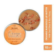 Nat Habit Desi Ghee & Honey Lip Balm, Orange Marigold Lip Bu...