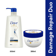 Dove Intense Repair Shampoo(650ml) + Hair Mask