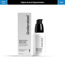 Underated Glow & Acne Clear Face Moisturiser