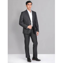 AD By Arvind Tailored Regular Fit Solid Suit (Set of 2)