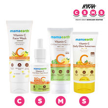 Mamaearth CSMS Vitamin C Daily Glow Summer Essential Combo