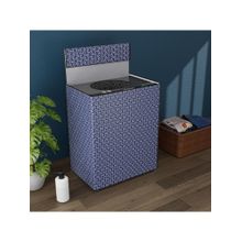 Kuber Industries Top Load Blue Fully Automatic Washing Machine Cover 9.50 Kg