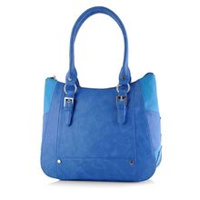 Butterflies Women's Handbag (Blue) (BNS 0546BL) (1)