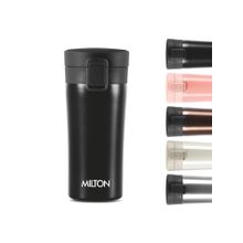 Milton Black Thermosteel Vacuum Insulated Travel Coffee Mug