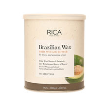 Rica Brazilian Stripless Wax For Sensitive Skin With Glyceryl Rosinate & Natural Beeswax