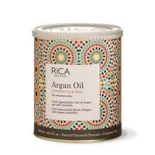 Rica Argan Oil Liposoluble Wax For Sensitive Skin With Glyceryl Rosinate & Natural Beeswax