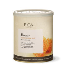 Rica Honey Liposoluble Wax For Sensitive Skin With Glyceryl Rosinate & Natural Beeswax