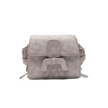 Clotche Solid Beige Sling Bag