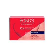 Ponds Age Miracle Anti Aging Night Cream with 10% Retinol C Niacinamide SPF 18 PA++