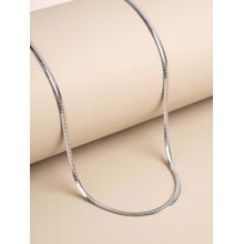 Palmonas Mens Waterproof and Anti-Tarnish Bold Heart-Shaped Link Necklace