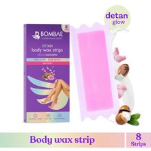 Bombae Women Full Body Wax Strips For Dry Skin