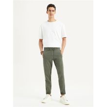 Levi's Men's Olive Regular Fit Joggers