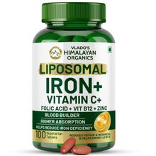 Vlado's Himalayan Organics Chelated Iron with Vitamin C Tablets