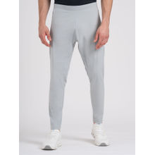 Red Tape Grey Solid Straight Fit Trackpant