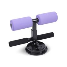 Strauss Purple Portable Sit Up Bar with Foam