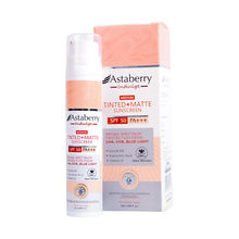 Astaberry Indulge Tinted + Matte Sunscreen SPF 50 PA+++ (Medium)