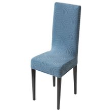 House of Quirk Blue Accent Chair Cover