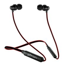 pTron Tangent Lite Bluetooth 5.0 Wireless Headphones with Mic & In-Line Controls - Multicolor
